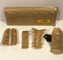 Плинтус Плинтус Ideal Comfort 55mm Карагач 311 фото 1 | FLOORDEALER